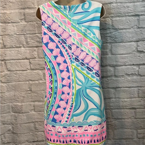 Lilly Pulitzer Narissa Stretch Shift Coco Island #005199 Women's Size 6. - Picture 3 of 7